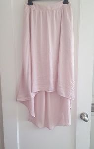 Lauren Conrad Light pink high low skirt